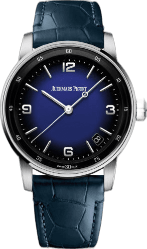 Audemars Piguet Code 11.59 White Gold — Smoked Blue Dial | Ref. 15210BC.OO.A321CR.99