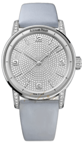 Audemars Piguet Code 11.59 White Gold/Diamonds — Full Diamond Pavé Dial | Ref. 15210BC.ZZ.D013VE.01