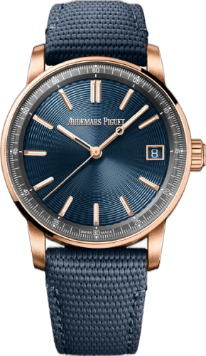 Audemars Piguet Code 11.59 Rose Gold — Blue Lacquered Dial Selfwinding 41mm | Ref. 15210OR.OO.A348KB.01