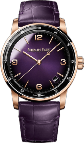 Audemars Piguet Code 11.59 Rose Gold — Smoked Purple Dial | Ref. 15210OR.OO.A616CR.01