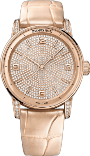 Audemars Piguet Code 11.59 Rose Gold & Diamonds — Diamond Pavé Dial | Ref. 15210OR.ZZ.D208CR.01