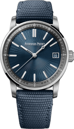 Audemars Piguet Code 11.59 Stainless Steel — Sunburst Blue Dial | Ref. 15210ST.OO.A348KB.01