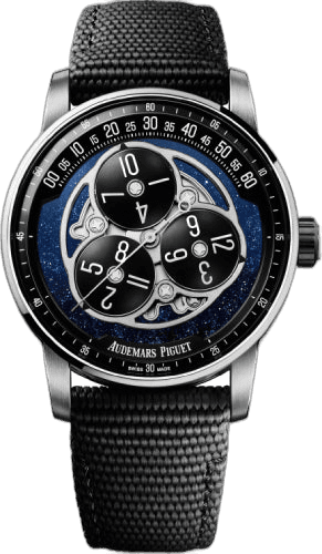 Audemars Piguet Code 11.59 Ceramic & White Gold — Blue Starwheel | Ref. 15212NB.OO.A002KB.01