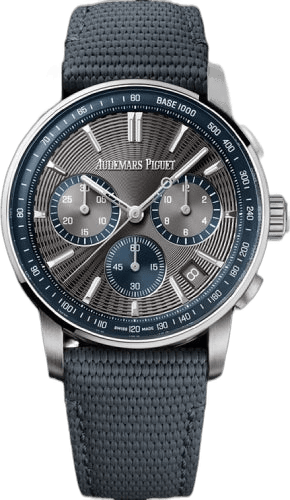 Audemars Piguet Code 11.59 Selfwinding Chronograph Steel — Grey Embossed Dial | Ref. 26393ST.OO.A009KB.01