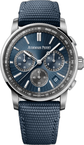Audemars Piguet Code 11.59 Chronograph Steel — Blue Dial | Ref. 26393ST.OO.A348KB.01