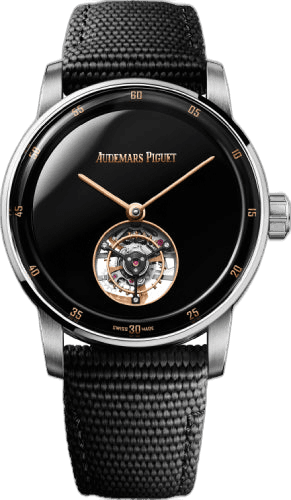 Audemars Piguet Code 11.59 Flying Tourbillon Ceramic & White Gold — Black Dial | Ref. 26396NB.OO.D002KB.01