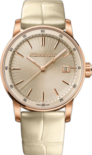 Audemars Piguet Code 11.59 Rose Gold — Ivory Dial | Ref. 77410OR.OO.A825CR.01