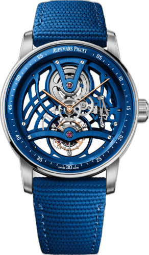 Audemars Piguet Code 11.59 Tourbillon Openworked Limited Edition Ceramic — Celestial Blue Skeletonised | Ref. 26600NB.OO.D346KB.01