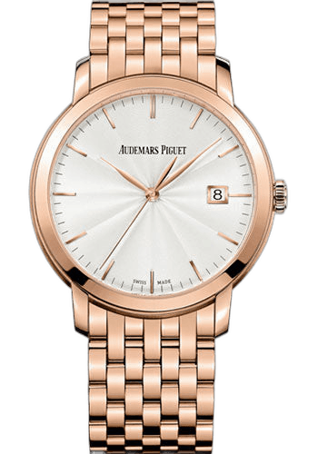 Audemars Piguet Jules Audemars Rose Gold — Silver-Toned Selfwinding | Ref. 15172OR.OO.1270OR.01