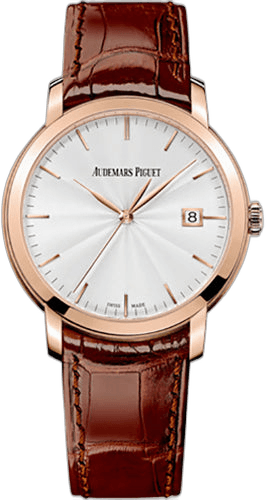 Audemars Piguet Jules Audemars Selfwinding Rose Gold — Silver Guilloché Dial | Ref. 15170OR.OO.A809CR.01