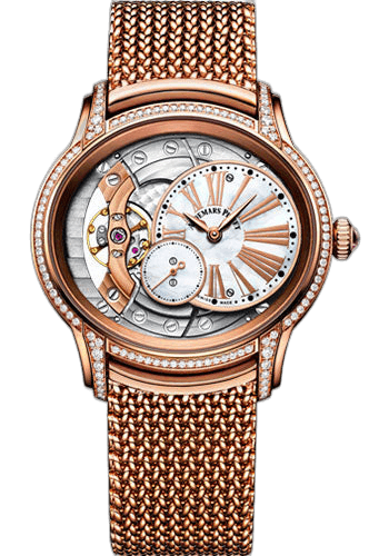 Audemars Piguet Millenary Rose Gold — Mother-of-Pearl Off-Centred Dial | Ref. 77247OR.ZZ.1272OR.01