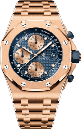 Audemars Piguet Offshore Selfwinding Chronograph Steel — Petite Tapisserie Blue Dial | Ref. 26238OR.OO.2000OR.01
