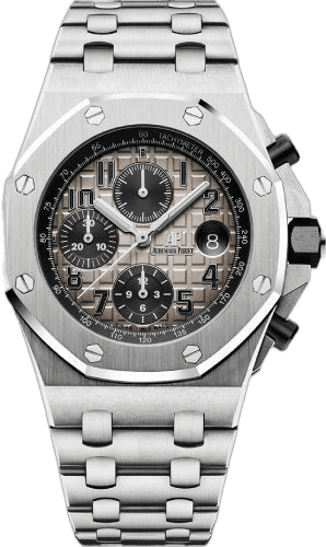 Audemars Piguet Offshore Selfwinding Chronograph Platinum — Grey Arabic Dial | Ref. 26470PT.OO.1000PT.01