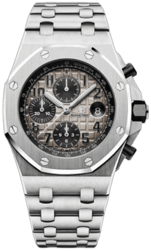 Audemars Piguet Royal Oak Offshore Selfwinding Chronograph Platinum — Grey Arabic Dial | Ref. 26470PT.OO.1000PT.01