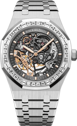 Audemars Piguet Royal Oak Steel Selfwinding — Slate Grey Grande Tapisserie | Ref. 15500ST.OO.1220ST.02