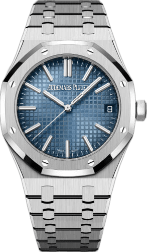 Audemars Piguet Royal Oak White Gold — Blue Diamond-Set Selfwinding 41mm | Ref. 15510BC.OO.1320BC.01