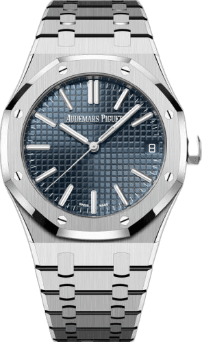 Audemars Piguet Royal Oak Steel — Blue Grande Tapisserie Dial | Ref. 15510ST.OO.1320ST.01