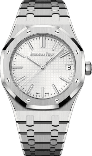 Audemars Piguet Royal Oak Steel — Silver Grande Tapisserie Dial 50th Anniversary | Ref. 15510ST.OO.1320ST.03