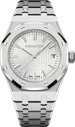 Audemars Piguet Royal Oak Steel — Silver Grande Tapisserie Dial | Ref. 15550ST.OO.1356ST.05