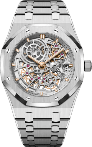 Audemars Piguet Royal Oak Jumbo Steel — Openworked 50th Anniversary Skeleton | Ref. 16204ST.OO.1240ST.01