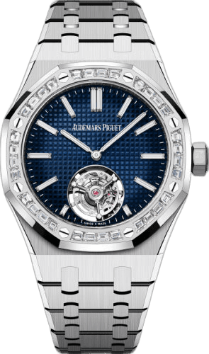 Audemars Piguet Royal Oak Flying Tourbillon White Gold — Diamond-Set Blue Dial | Ref. 26660BC.ZZ.1356BC.01