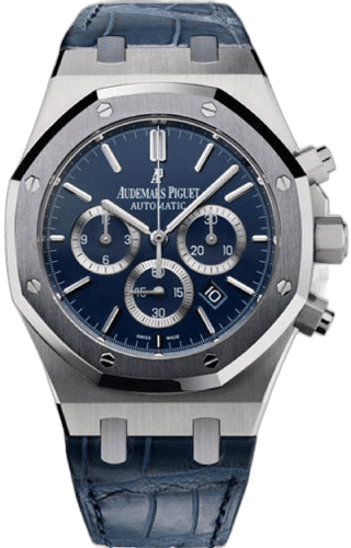 Audemars Piguet Royal Oak Steel — Blue Petite Tapisserie Dial, 50th Anniversary | Ref. 26670ST.OO.1240ST.01