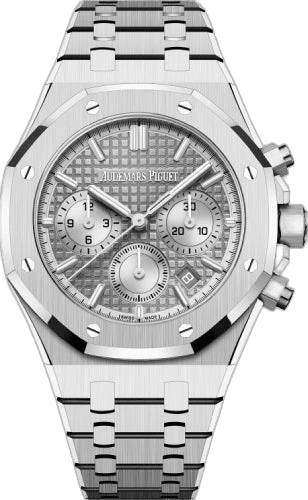Audemars Piguet Royal Oak Steel — Grey Grande Tapisserie Dial | Ref. 26715ST.OO.1356ST.02