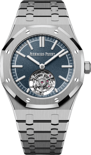 Audemars Piguet Royal Oak Flying Tourbillon Titanium — Cobalt Blue Openworked | Ref. 26730TI.OO.1320TI.01