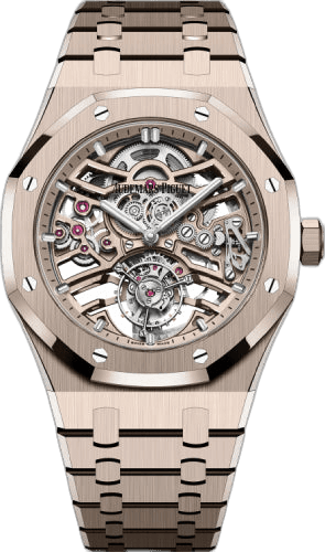 Audemars Piguet Royal Oak Sand Gold — Openworked Skeleton Dial | Ref. 26735SG.OO.1320SG.01