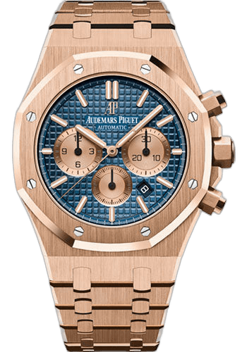 Audemars Piguet Royal Oak Rose Gold — Perpetual Calendar Blue Grande Tapisserie | Ref. 26331OR.OO.1220OR.01