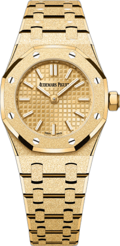 Audemars Piguet Royal Oak Yellow Gold — Sunburst Yellow Mini Dial | Ref. 67630BA.GG.1312BA.01
