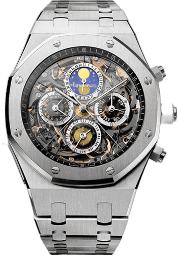 Audemars Piguet Royal Oak Grande Complication — Openworked Titanium with Minute Repeater, Perpetual Calendar & Split-Seconds | Ref. 26065IS.OO.1105IS.01