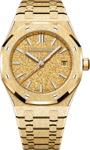 Audemars Piguet Royal Oak Yellow Gold — Yellow Gold Crystal Sand Dial | Ref. 77450BA.GG.1361BA.01