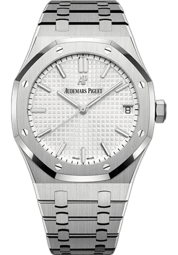 Audemars Piguet Royal Oak Steel — Silver Grande Tapisserie Dial | Ref. 15500ST.OO.1220ST.04