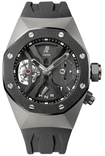 Audemars Piguet Royal Oak Concept Titanium — Skeleton GMT Tourbillon Dial | Ref. 26560IO.OO.D002CA.01