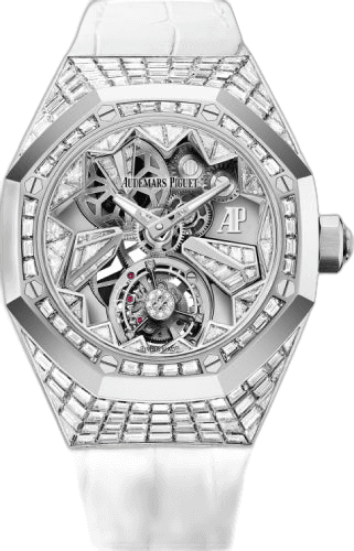 Audemars Piguet Royal Oak Concept Flying Tourbillon White Gold — Diamond Pavé Dial | Ref. 26228BC.ZZ.D011CR.01