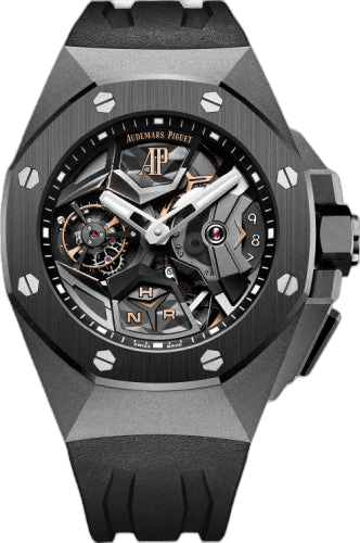 Audemars Piguet Royal Oak Concept Flying Tourbillon Titanium — Blue Openworked Dial | Ref. 26589IO.OO.D002CA.01