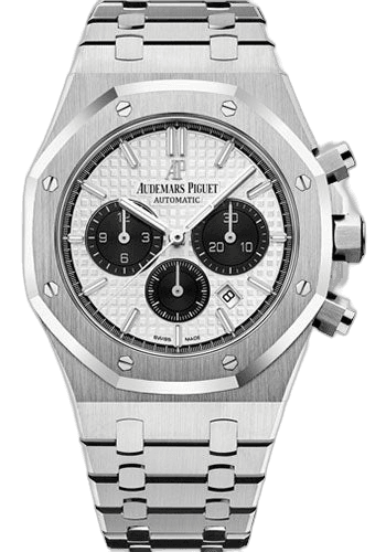 Audemars Piguet Royal Oak Chronograph Steel — Grande Tapisserie Silver Dial | Ref. 26331ST.OO.1220ST.03