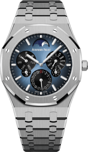 Audemars Piguet Royal Oak Limited Edition Titanium — Index Blue Dial | Ref. 26586TI.OO.1240TI.01