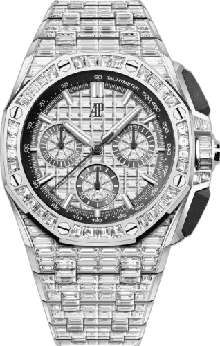 Audemars Piguet Royal Oak Offshore White Gold — Full Diamond Pavé | Ref. 26425BC.ZZ.8045BC.01