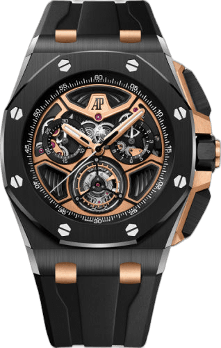 Audemars Piguet Royal Oak Offshore Ceramic — Black Openworked Dial | Ref. 26622CE.OO.D002CA.01