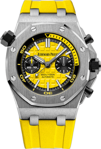 Audemars Piguet Royal Oak Offshore Stainless Steel — Sunburst Yellow Dial | Ref. 26703ST.OO.A051CA.01