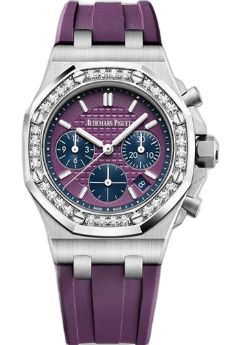 Audemars Piguet Royal Oak Offshore Steel — Lady Tapisserie Pink Chronograph 37mm | Ref. 26231ST.ZZ.D075CA.01