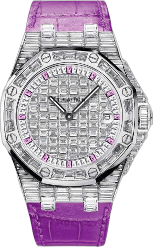 Audemars Piguet Royal Oak Offshore White Gold & Diamonds — Diamond Pavé Dial | Ref. 67543BC.ZZ.DXXXCR.01
