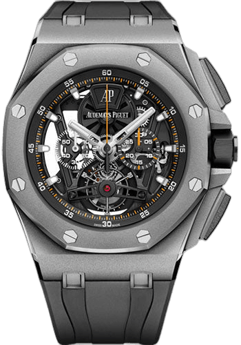 Audemars Piguet Royal Oak Offshore Tourbillon Chronograph Titanium — Sapphire Dial | Ref. 26407TI.GG.A002CA.01