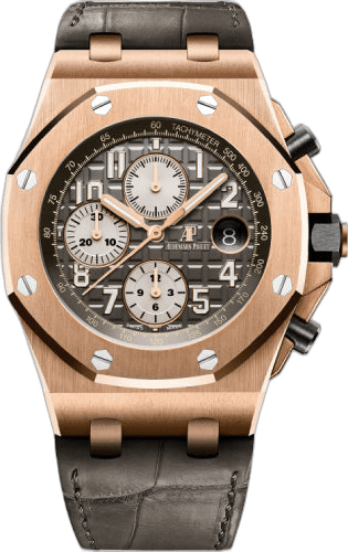 Audemars Piguet Royal Oak Offshore Selfwinding Chronograph Rose Gold — Grey Arabic Dial | Ref. 26470OR.OO.A125CR.01