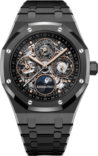 Audemars Piguet Royal Oak Perpetual Calendar Ceramic — Openworked Skeleton Dial, 41mm | Ref. 26585CE.OO.1225CE.01