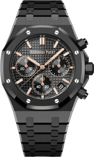Audemars Piguet Royal Oak Selfwinding Ceramic — Black Grande Tapisserie Dial | Ref. 26240CE.OO.1225CE.01