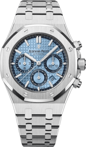 Audemars Piguet Royal Oak Selfwinding Chronograph White Gold — Grande Tapisserie Blue Dial | Ref. 26317BC.OO.1256BC.01