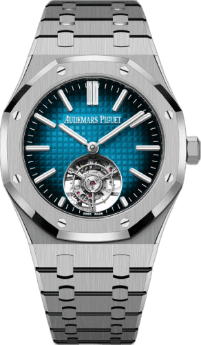 Audemars Piguet Royal Oak Flying Tourbillon — Grande Tapisserie Dial in Titanium, Limited Edition, 41mm | Ref. 26730TI.OO.1320TI.04